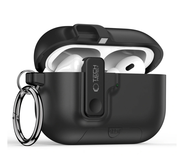 Tech-Protect Slim Hook Do Apple Airpods Pro 3 Black - 1367344 - zdjęcie 2